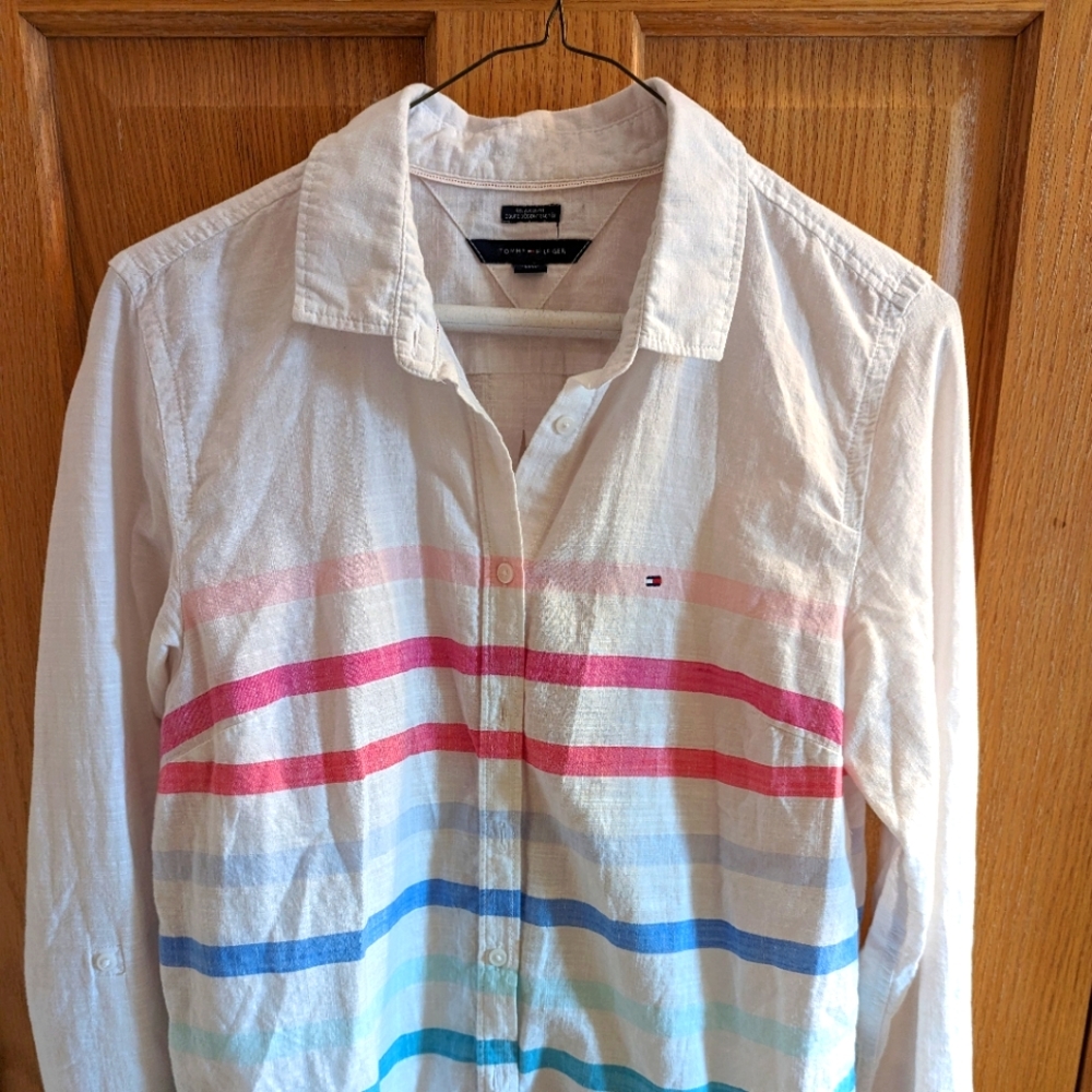 Tommy Hilfiger Long Sleeve Shirt, Womens